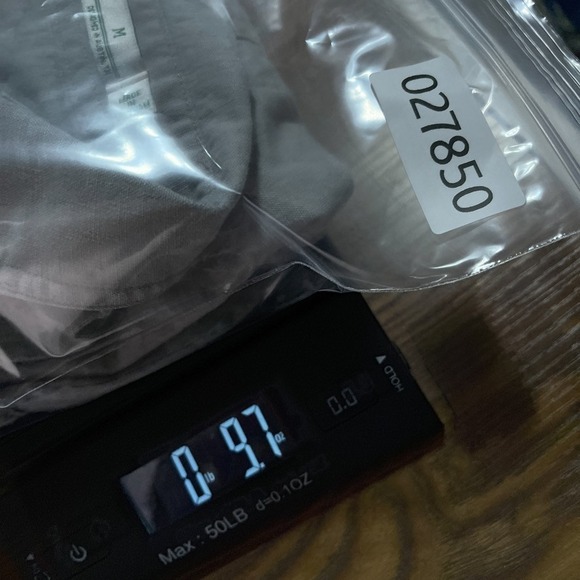 Criquet Shirt Mens Medium Grey Cotton Tencel Stretch Button Up Pockets - Picture 12 of 12